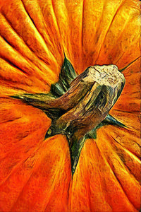 "Pumpkin Star Painting"