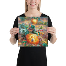 Load image into Gallery viewer, &quot;The Pumpkin Fairy Village&quot;
