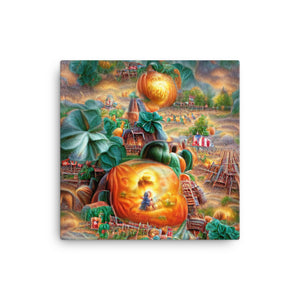 "The Pumpkin Fairy Village"